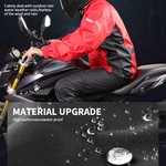Motocentric Rain Suits for Men Waterproof Motorcycle Rain Coat 2pcs
