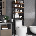 Topika Bathroom Organizers Storage, Over The Toilet Storage Rack & Shelving