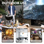 Topika - Projector Screen 120 Inch Projection Screen With Stand Portable