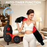 Topika Red Light Therapy Belt with Infrared Heat, 5 Levels, 105 Light Chips