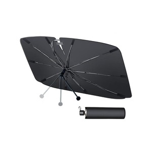 Topika Car Windshield Sun Shade Foldable Umbrella 3 Sizes with Storage Bag