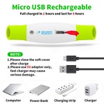 LED Dog Collar, USB Rechargeable, Cut-to-Fit, Pet Safety Light