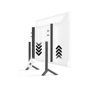 Topika Universal TV Stand, Height Adjustable, 70kg Load For 32-85" TVs