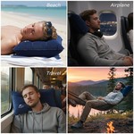 Naturehike Inflatable Pillow for Camping Beach,Ultralight Air Pillow