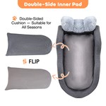 Dogs Car Seat Booster Covers for Cats and Puppy, Pet Car Safety Seat