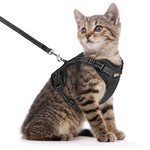 TopikaPet - Cat Harness and Leash Set, Escape Proof, Adjustable Cat Vest