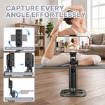 Topika Tripod Stand For Phone Rotating Motion Tripod 360 Face Tracking