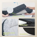 Topika Waterproof Orthopaedic Dog Bed with L-Shaped Bolster Large