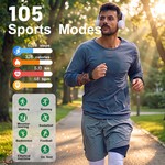 Topika Smart Wristband Fitness Tracker With Sleep Monitoring & Small Screen