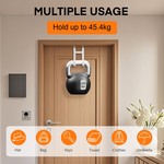 Topika-Door Hooks Over Door Hanger,Stainless Steel Hooks For Hanging Items
