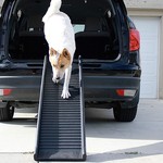 Topika Dog Ramp for Car, Foldable, Non-Slip, Portable for M/L Dog Size
