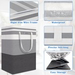 Topika - 75L Large Waterproof Laundry Baskets with Handles
