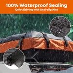 TopikaAuto - 840D Waterproof Car Roof Luggage Bag Carrier Bag, 425L/568L