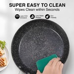 TopikaHome-Non Stick Frying Pans,Nonstick Fry Pan and Cookware Set with Coating