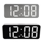 Mirror LED Alarm Clock