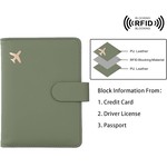 Topika RFID Passport Holder Wallet with Multiple Card Slot Pocket-Friendly