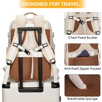 Topika - Travel Backpack Large Capacity, Expandable Oxford Laptop Backpacks