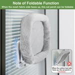 Topika - Foldable Hammock Bed for Cats,Cat Window Perch with Suction Cups
