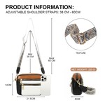 Topika Crossbody Bags for Women Shoulder Bag Vegan Leather Crossbody Purse