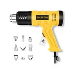 Topika Variable Temp Electric 2000W Hot Air Gun with 9 Piece Nozzles