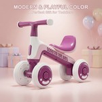 Topika Toddler Bike Balance Bike 4 Wheel Ride-On Toy, 12-30M
