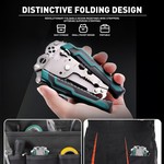 Topika 18 in 1 Folding Wire Stripper Crimper Tool, Electrician wire cutters