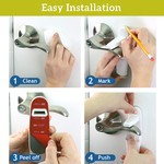 Topika - Baby Safety Locks, 2 Pack Door Lock, Toddler Proofing, Safety Lock
