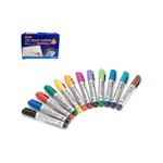 ZEYAR-12 Pcs Erasable Dry Erase Whiteboard Markers, Durable Fibre Tip
