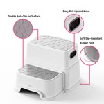 TopikaKids - Step Stool for Toddlers, 2-Step Design, Children's Non-Slip Stool
