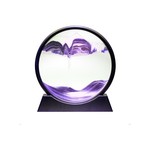 10 inch 3D Deep Sea Moving Sand Art Hour Glass Sandscapes