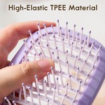 Topika - Curl Defining Brush, Vented Curly Hair Brush for Wet & Dry Hair
