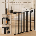 Topika Baby Gate for Stairs, 75-110cm Adjustable Safety Gate
