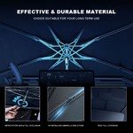 Topika Car Windshield Sun Shade Foldable Umbrella 3 Sizes with Storage Bag