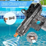 Topika Electric Water Gun & Fire Light Effects, 800ML Water Gun for Kids