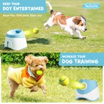 Topika Automatic Dog Ball Launcher with 6 Balls