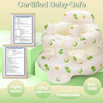 Topika Inflatable Support Chair, Anti-Fall, Hold Baby Bottle,Squeezable Toy
