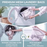 Topika 6-Size Laundry Wash Bags for Delicates, Underwear & Travel Kit