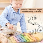 Topika Xylophone Toy Wooden Musical Instrument for Toddlers 42CM Big Toy