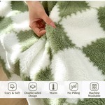 TopikaHome - Tartan Blanket, Soft Thick Blanket for Bed & Sofa 200 x 230cm