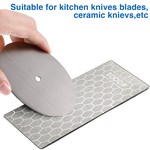 Topika Diamond Sharpening Stone, 5PCS Knife Sharpener Stones for Kitchen