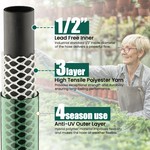 Topika - Garden Hose 25M Garden Hose With Sprayer Hosepipe