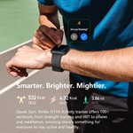 Topika Smart Watch 1.83" HD, Bluetooth Call, Fitness Tracker iOS / Android
