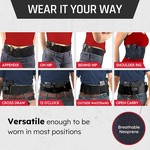 Topika Tactical Belly Band Holster, Concealed Carry Waist Belt for everyday
