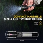 Topika Rechargeable Torch USB Camping Torch 1000Lm Tourch Light