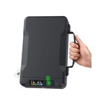 Topika - Gun Lock Box Mini Safe, Biometric Fingerprint & Keypad Pistol Safe