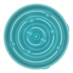Topika Blue Dog Puzzle Toy Slow Feeder Food Dispenser for IQ Training