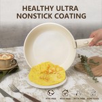 Topika - Nonstick Pots and Pan Set with Detachable Handle Space-Saving