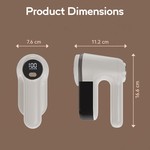 Topika Fabric Shaver For Clothes Rechargeable Lint Remover For Fabrics
