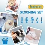 Topika 8 Piece Dog Grooming Hammock Set, Nail Trimming & Grooming Care