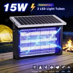 Topika - Solar Mosquito Lamp Outdoor Bug Zapper Fly Catcher Light